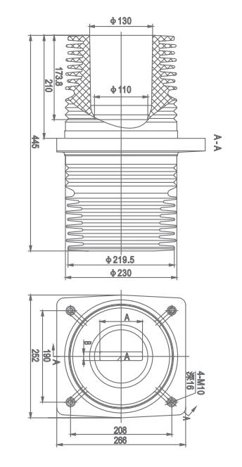 Bushing TGN40.5-445