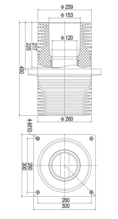 Bushing TGN40.5-450