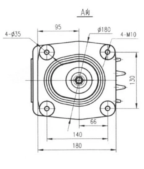 12kV 310mm High Voltage Embedded Pole for Vacuum Circuit Breaker